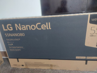 تلویزیون ال جی NANO80 سایز ۵۵ اینچ Ultra HD 4K LED